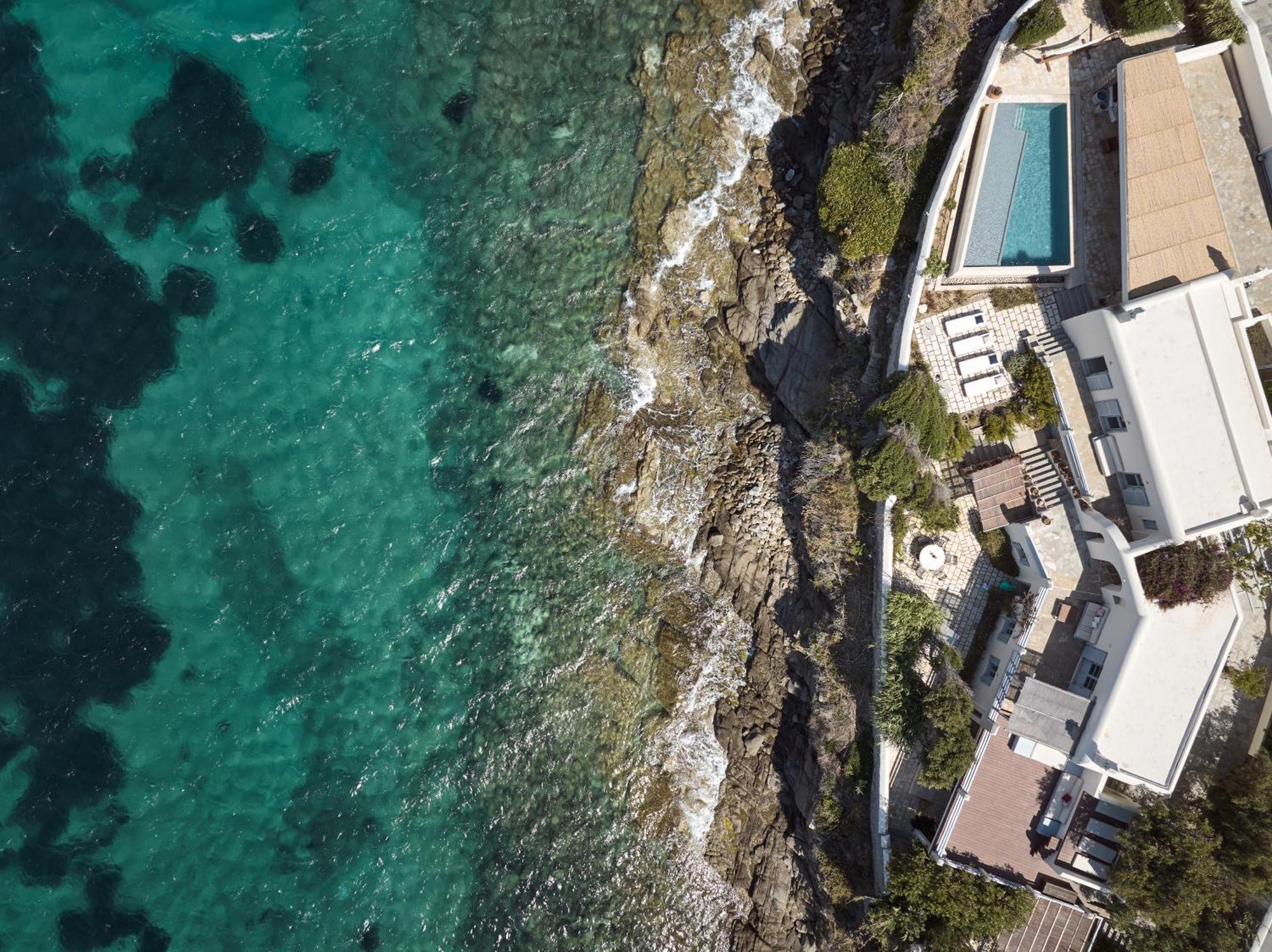 Belvedere Mykonos - Waterfront Villa & Suites - The Leading Hotels Of The World Mykonos Town Zewnętrze zdjęcie